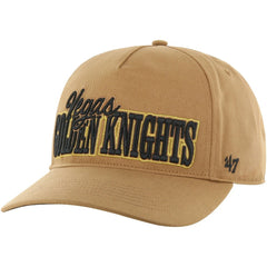 Vegas Golden Knights '47 Barnes Hitch Adjustable Hat - Tan - NHL