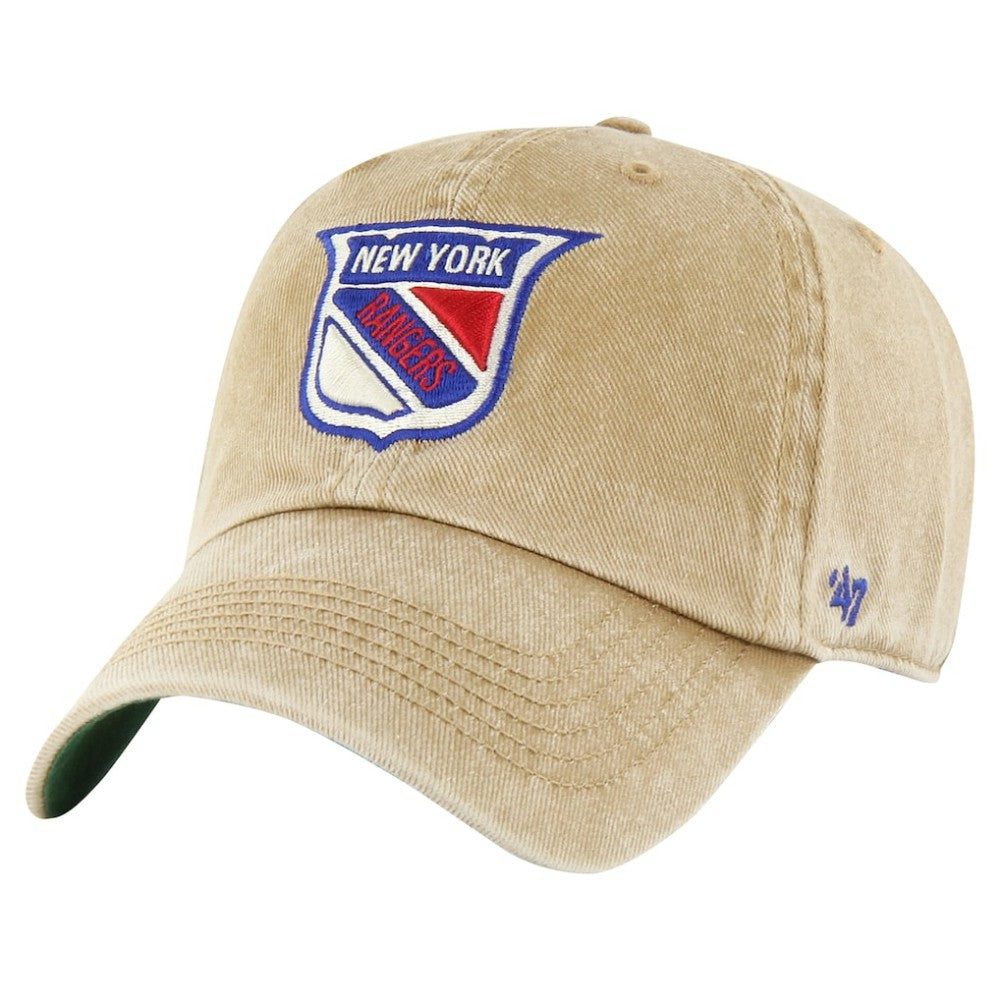 New York Rangers '47 Earldor Clean Up Adjustable Hat - Khaki - NHL