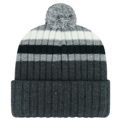 Philadelphia Flyers '47 Stack Patch Cuffed Knit Hat with Pom - Gray - NHL