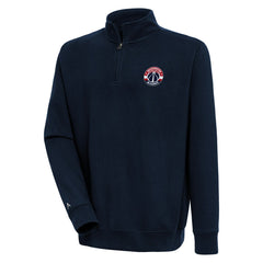 Washington Wizards Antigua Victory Quarter-Zip Pullover Top Navy - NBA