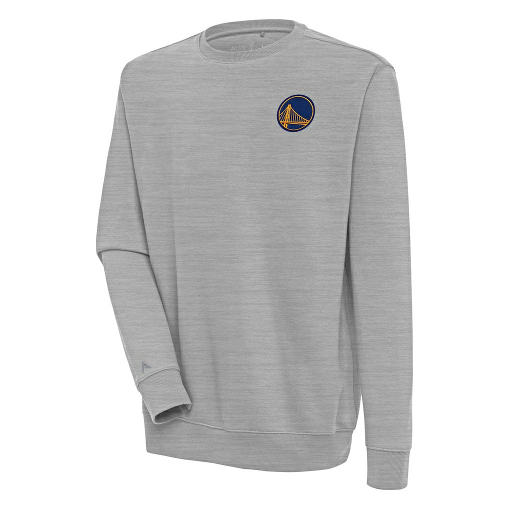 Golden State Warriors Antigua Victory Pullover Sweatshirt Heather Gray - NBA
