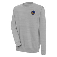 Golden State Warriors Antigua Victory Pullover Sweatshirt Heather Gray - NBA