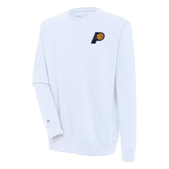 Indiana Pacers Antigua Victory Pullover Sweatshirt White - NBA