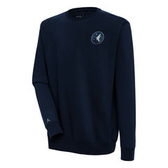 Minnesota Timberwolves Antigua Victory Pullover Sweatshirt Navy - NBA