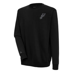 San Antonio Spurs Antigua Victory Pullover Sweatshirt Black - NBA