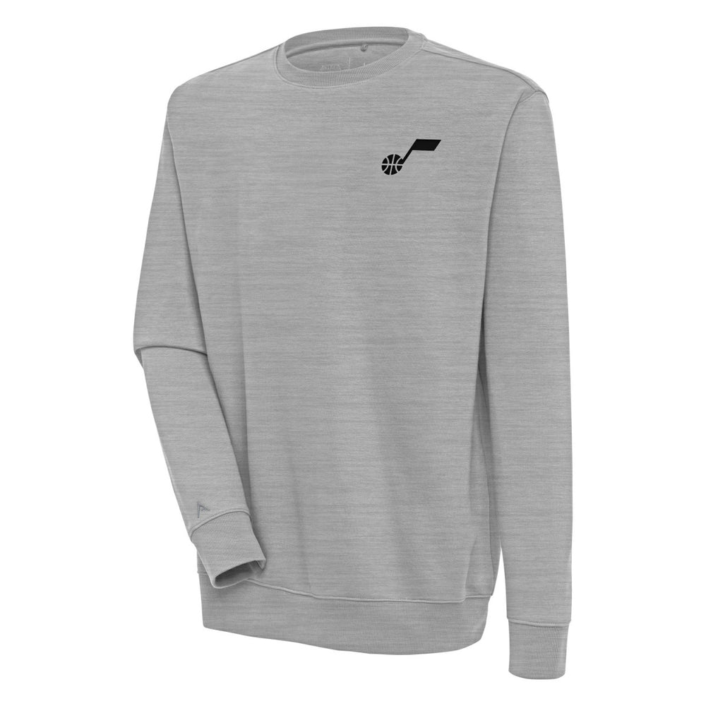 Utah Jazz Antigua Victory Pullover Sweatshirt Heather Gray - NBA