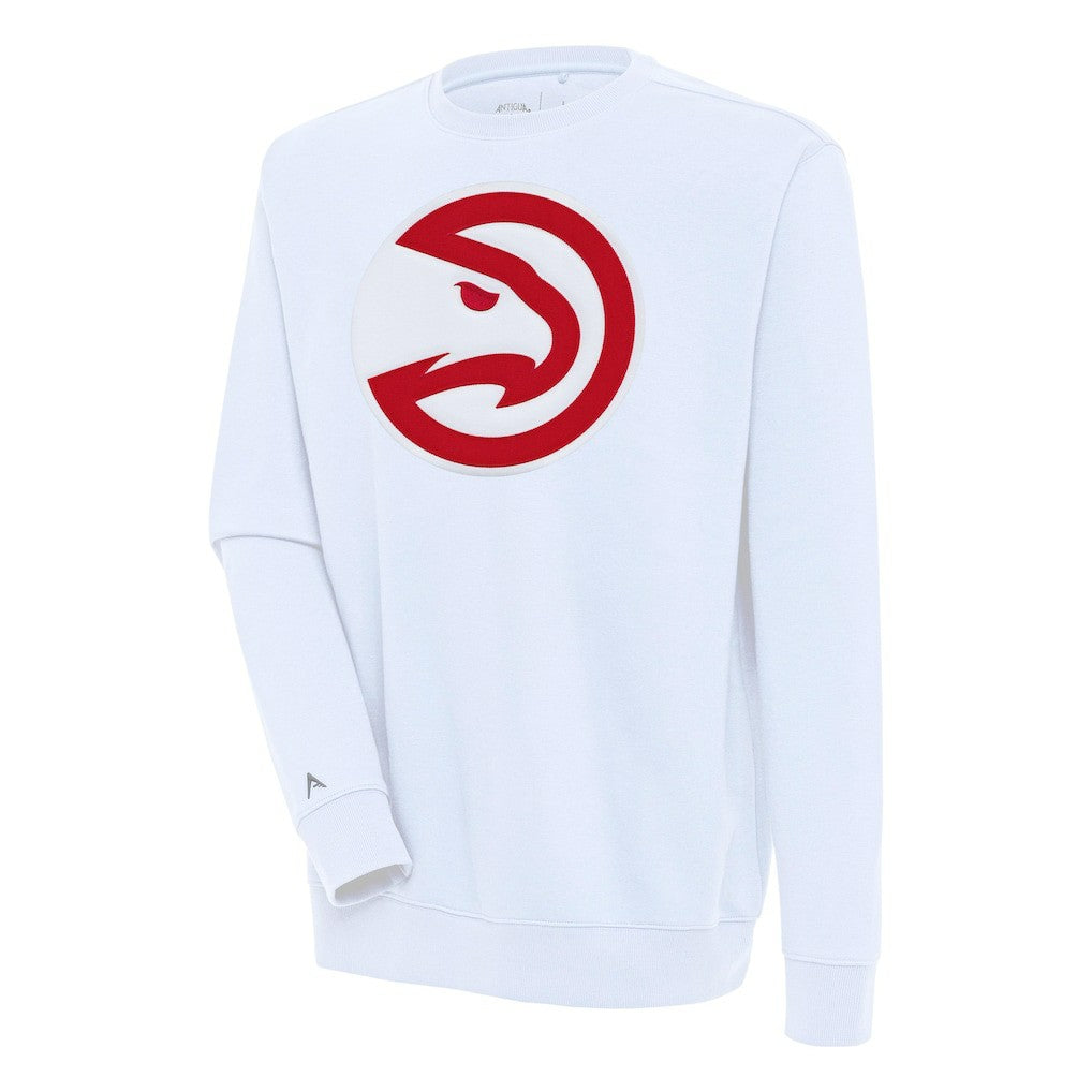 Atlanta Hawks Antigua Victory Pullover Sweatshirt White - NBA