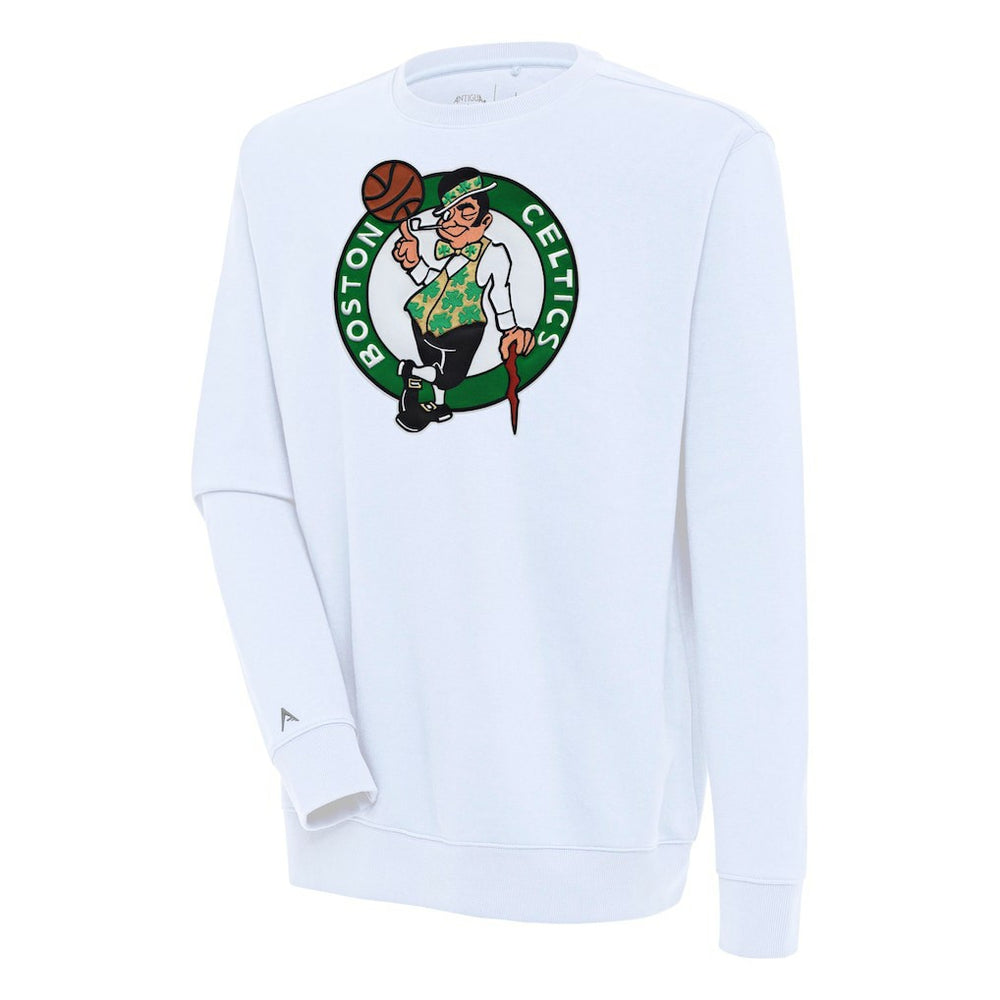 Boston Celtics Antigua Victory Pullover Sweatshirt White - NBA