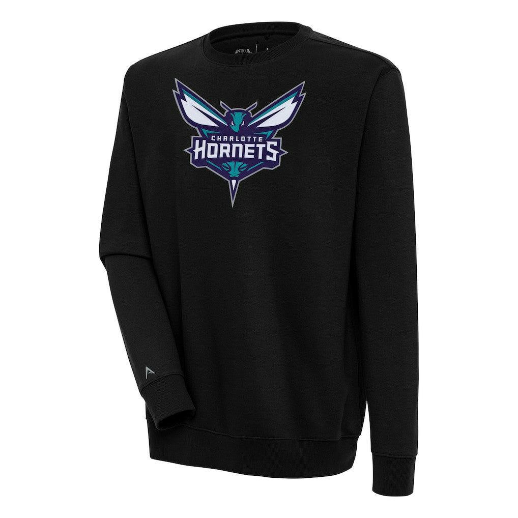 Charlotte Hornets Antigua Victory Pullover Sweatshirt Black - NBA