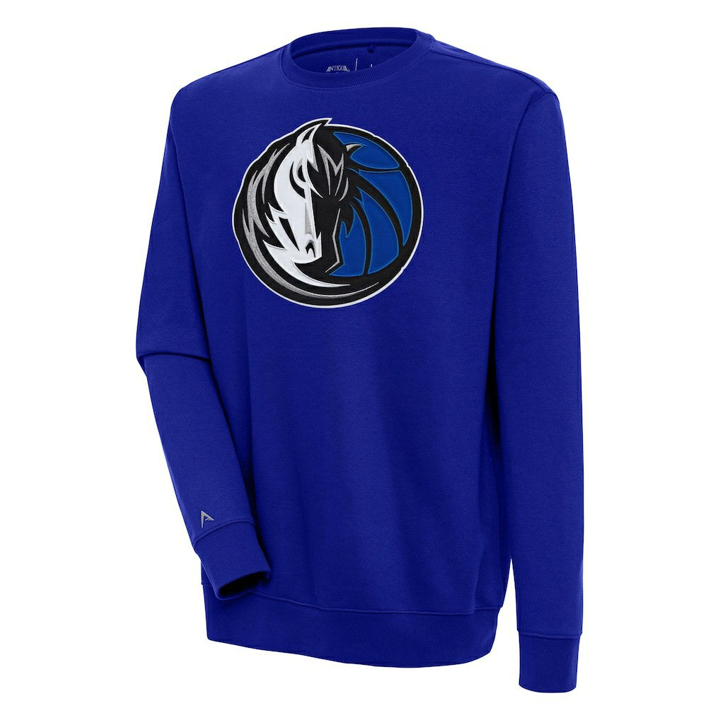Dallas Mavericks Antigua Victory Pullover Sweatshirt Blue - NBA