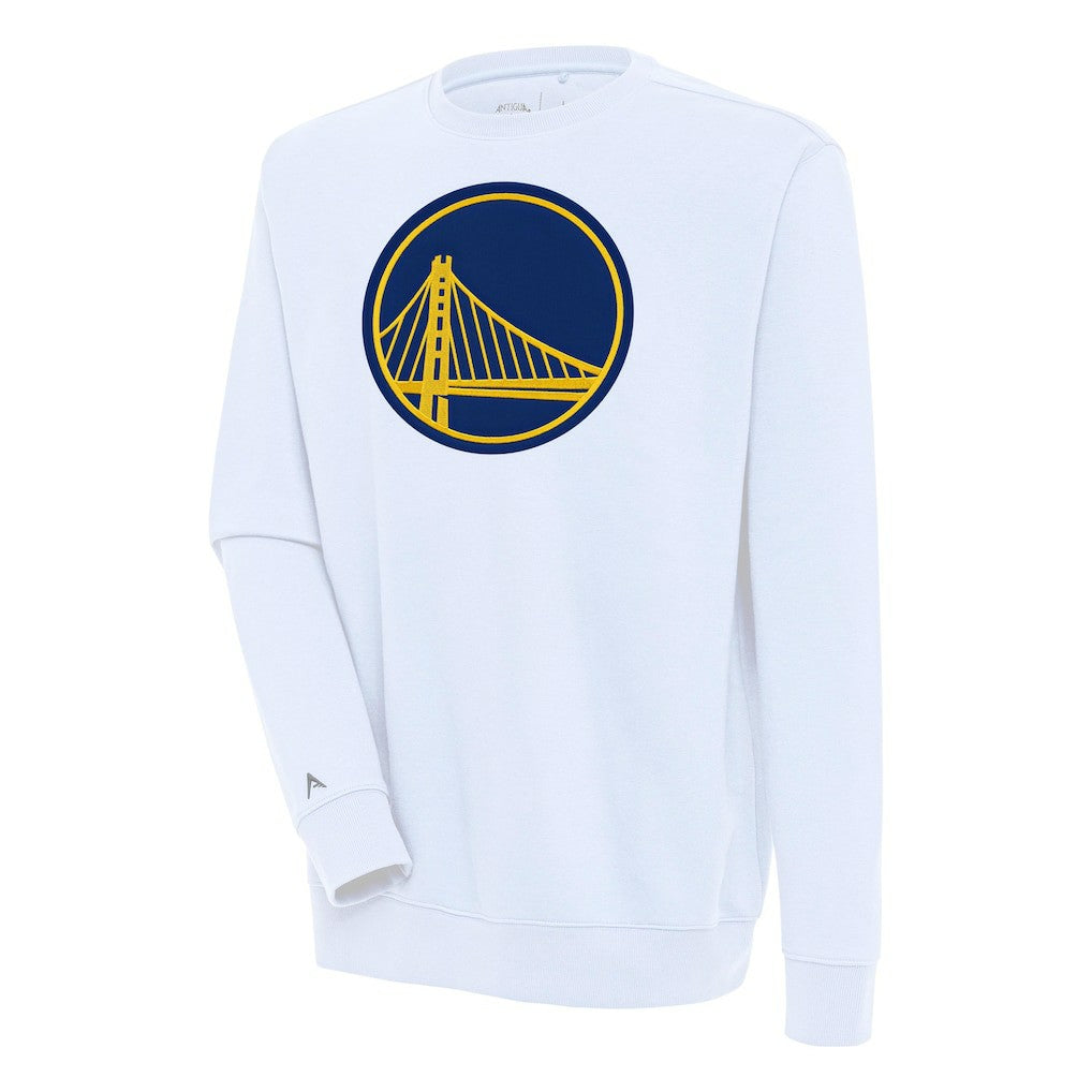 Golden State Warriors Antigua Victory Pullover Sweatshirt White - NBA