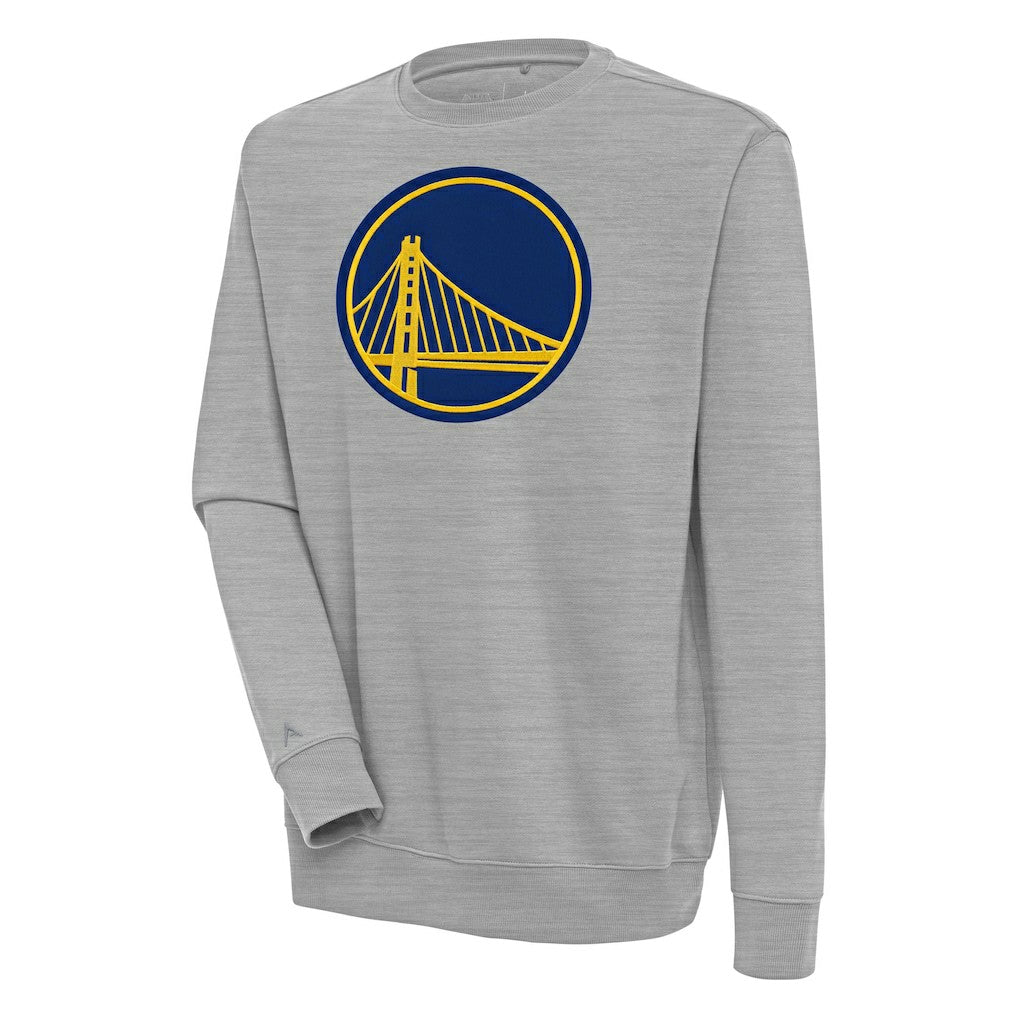 Golden State Warriors Antigua Victory Pullover Sweatshirt Heather Gray - NBA