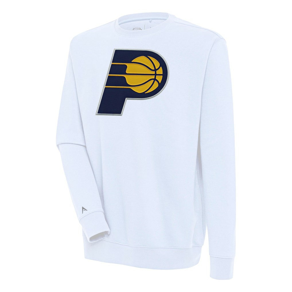 Indiana Pacers Antigua Victory Pullover Sweatshirt White - NBA