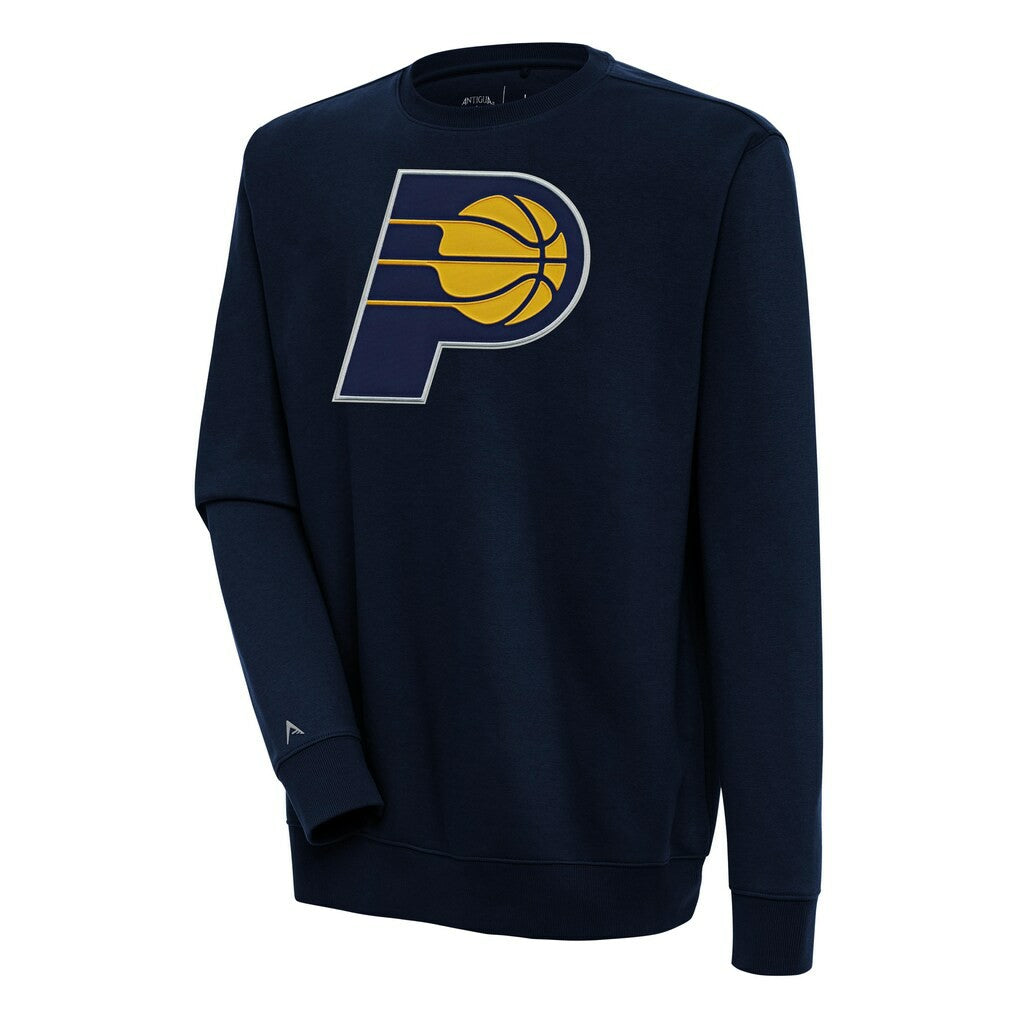Indiana Pacers Antigua Victory Pullover Sweatshirt Navy - NBA