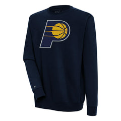 Indiana Pacers Antigua Victory Pullover Sweatshirt Navy - NBA