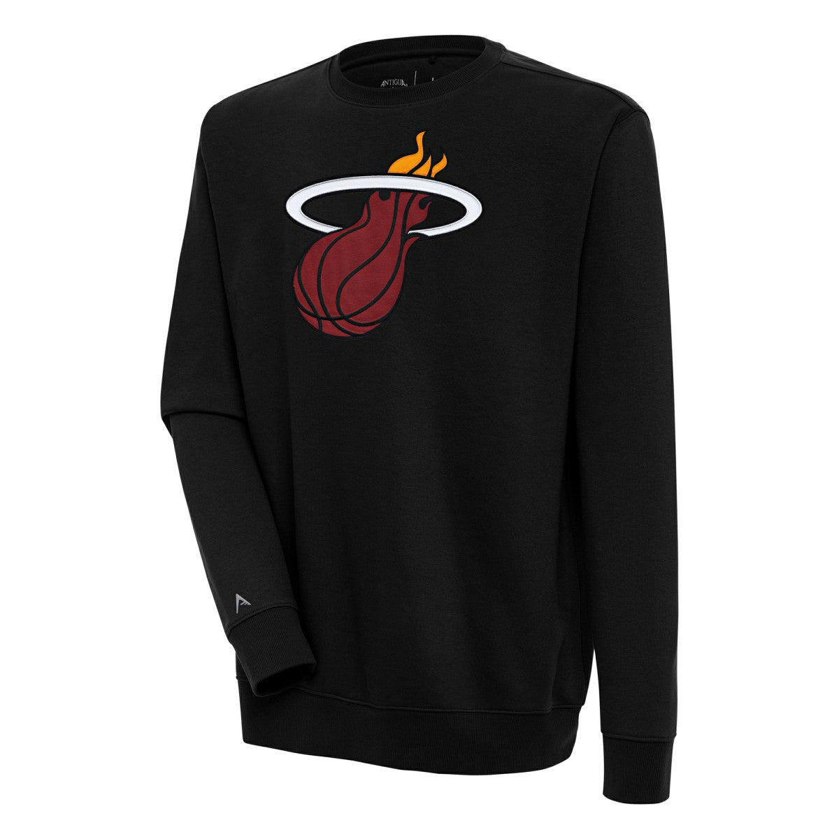 Miami Heat Antigua Victory Pullover Sweatshirt Black - NBA