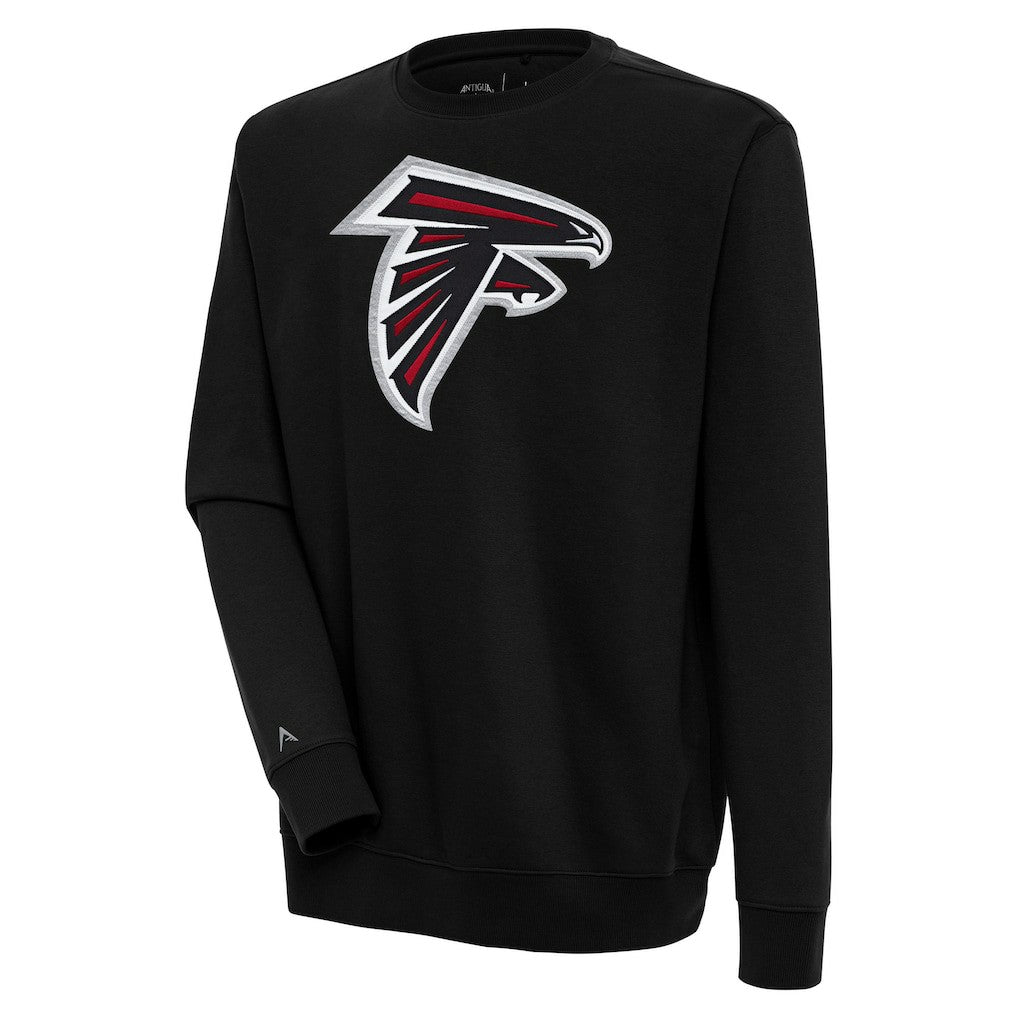 Atlanta Falcons Antigua Victory Pullover Sweatshirt Black | NFL