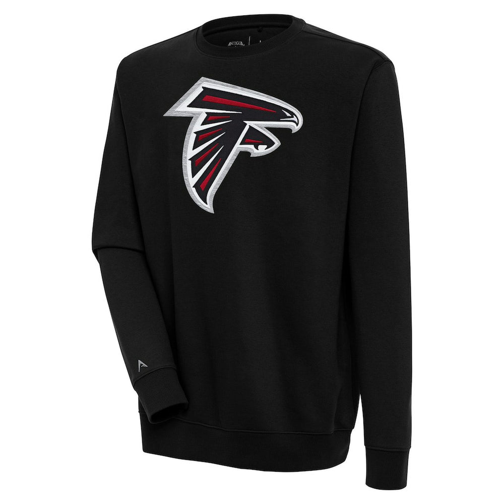 Atlanta Falcons Antigua Victory Pullover Sweatshirt Black | NFL
