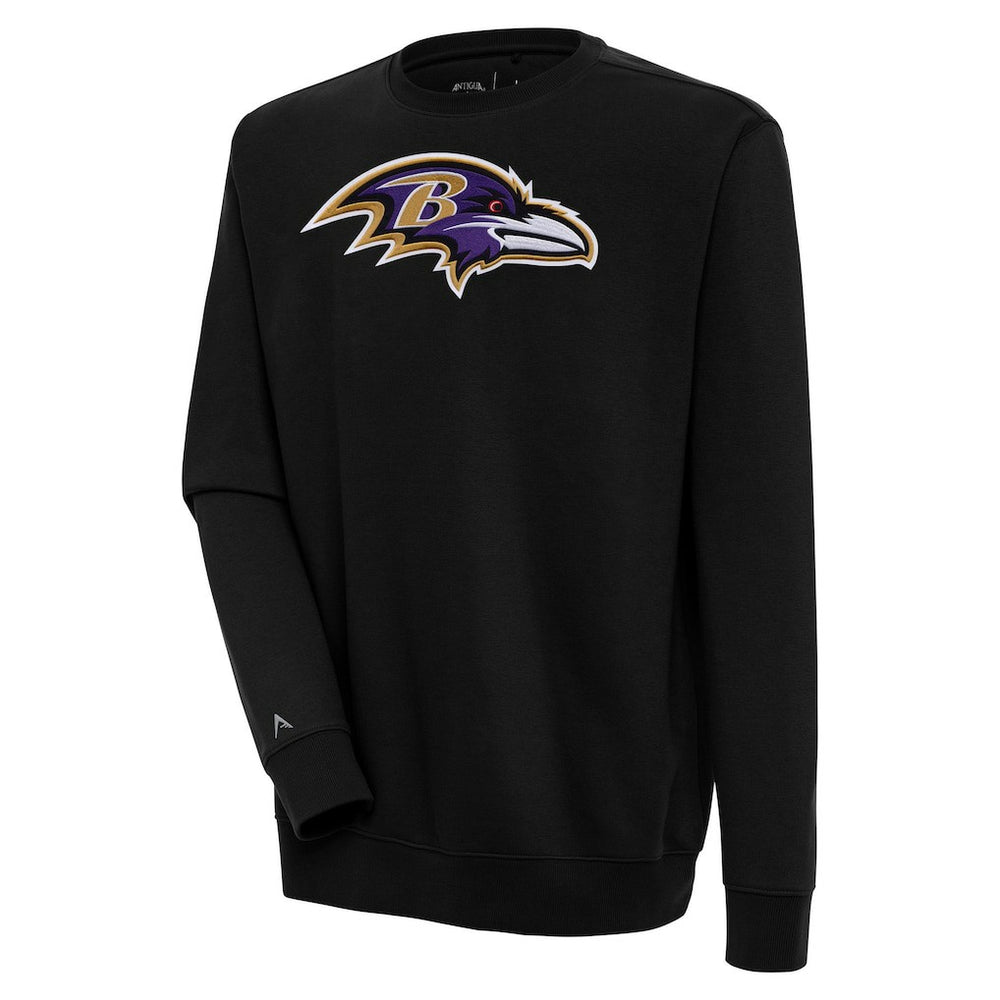 Baltimore Ravens Antigua Victory Pullover Sweatshirt Black | NFL