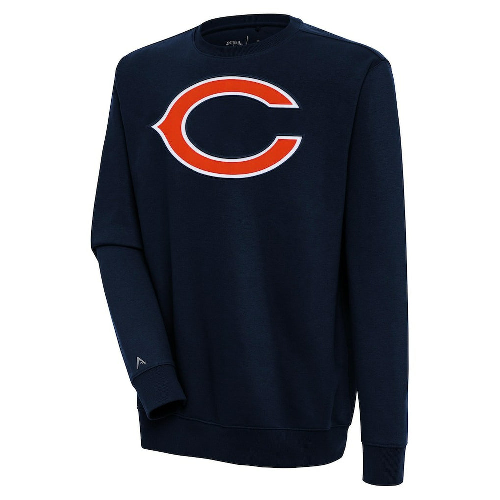 Chicago Bears Antigua Victory Pullover Sweatshirt Navy | NFL