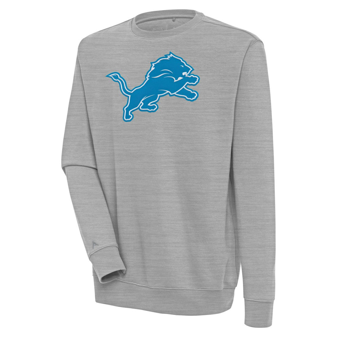 Detroit Lions Antigua Victory Pullover Sweatshirt Heather Gray | NFL