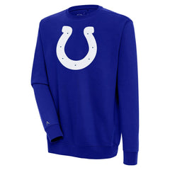 Indianapolis Colts Antigua Victory Pullover Sweatshirt Royal | NFL