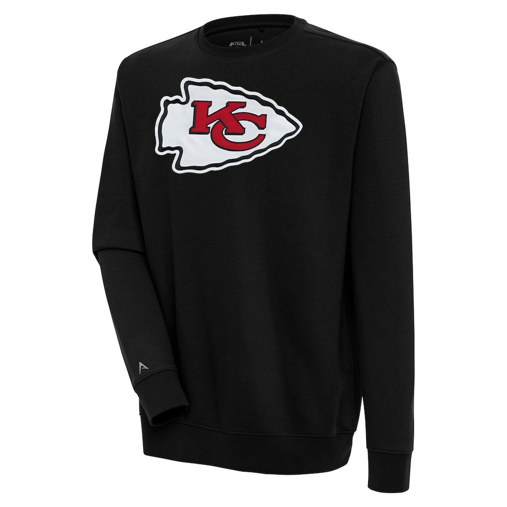 Kansas City Chiefs Antigua Victory Pullover Sweatshirt Black | NFL