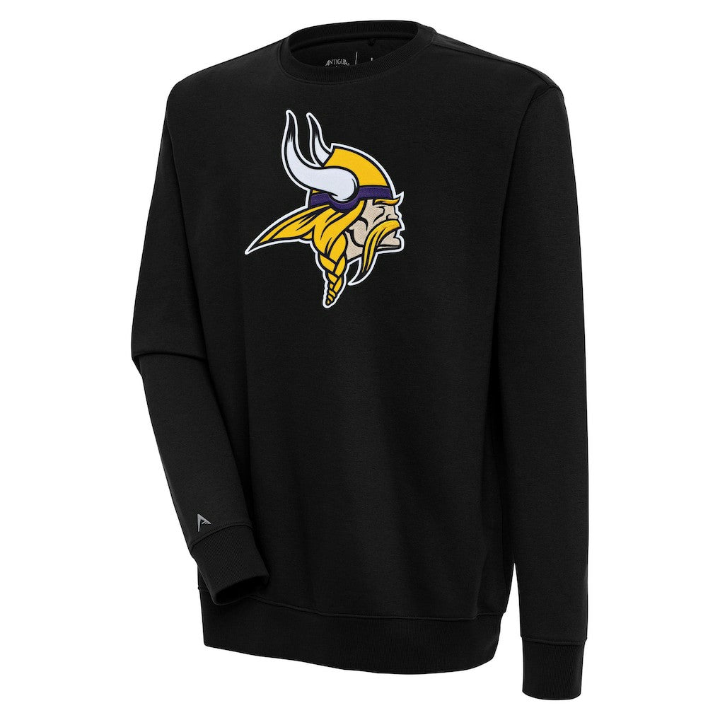 Minnesota Vikings Antigua Victory Pullover Sweatshirt Black | NFL