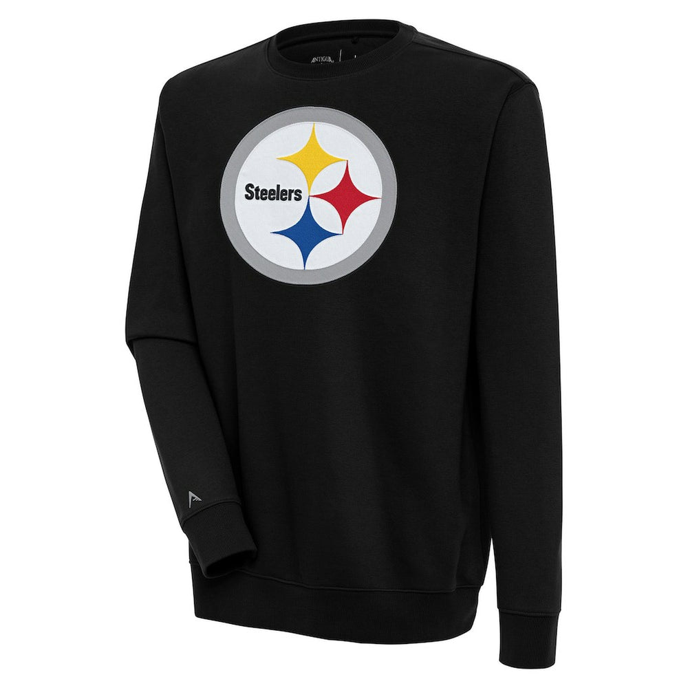 Pittsburgh Steelers Antigua Victory Pullover Sweatshirt Black | NFL