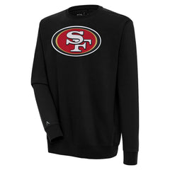 San Francisco 49ers Antigua Victory Pullover Sweatshirt Black | NFL