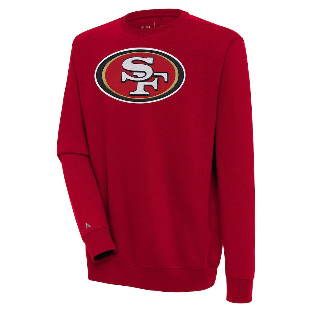San Francisco 49ers Antigua Victory Pullover Sweatshirt Scarlet | NFL