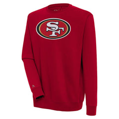 San Francisco 49ers Antigua Victory Pullover Sweatshirt Scarlet | NFL