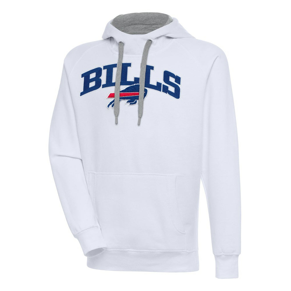 Buffalo Bills Antigua Victory Pullover Hoodie White | NFL