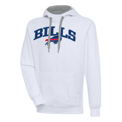Buffalo Bills Antigua Victory Pullover Hoodie White | NFL