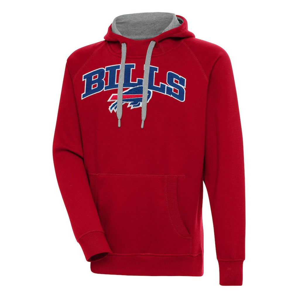 Buffalo Bills Antigua Victory Pullover Hoodie Red | NFL