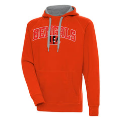 Cincinnati Bengals Antigua Victory Pullover Hoodie Orange | NFL