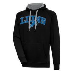 Detroit Lions Antigua Victory Pullover Hoodie Black | NFL