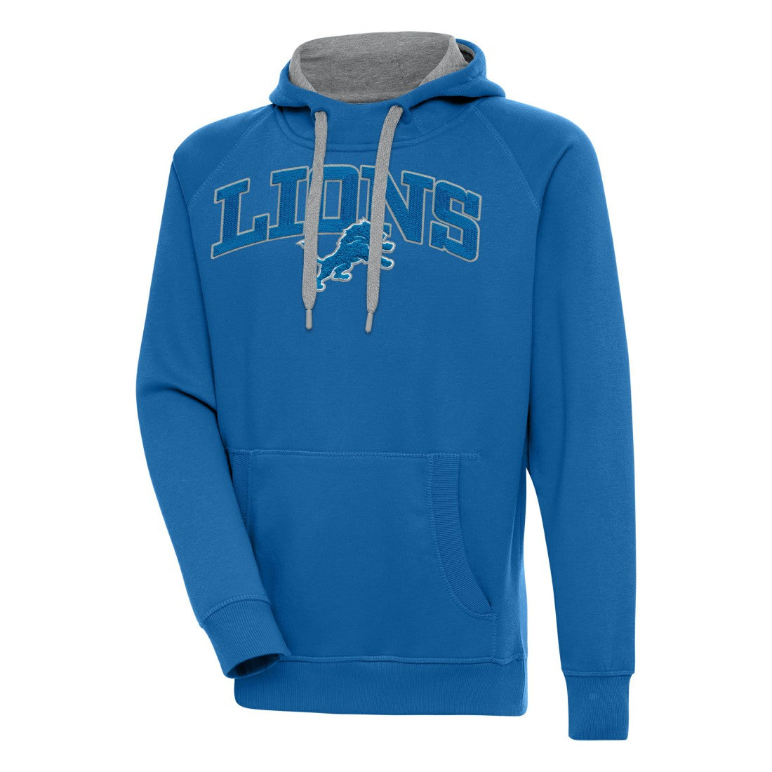 Detroit Lions Antigua Victory Pullover Hoodie Blue | NFL