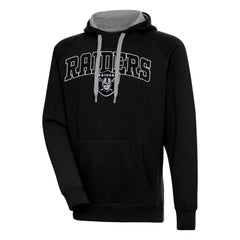 Las Vegas Raiders Antigua Victory Pullover Hoodie Black | NFL