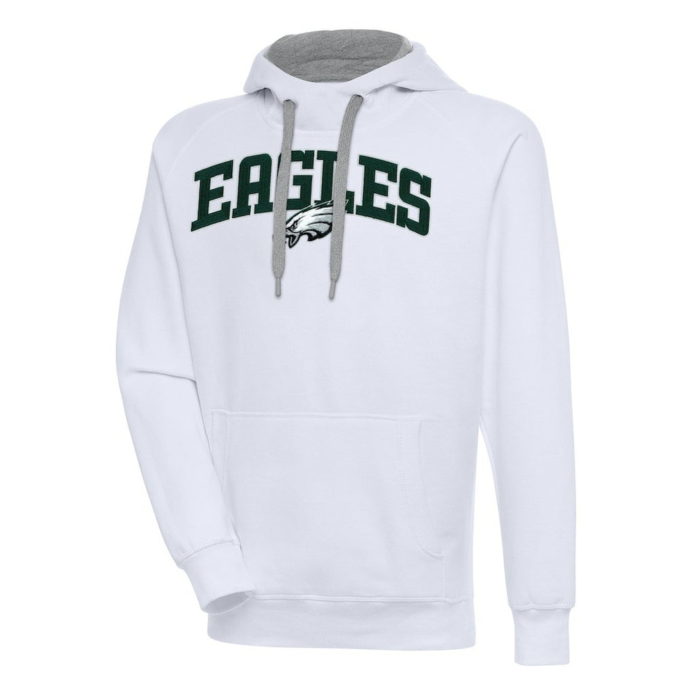 Philadelphia Eagles Antigua Victory Pullover Hoodie White | NFL