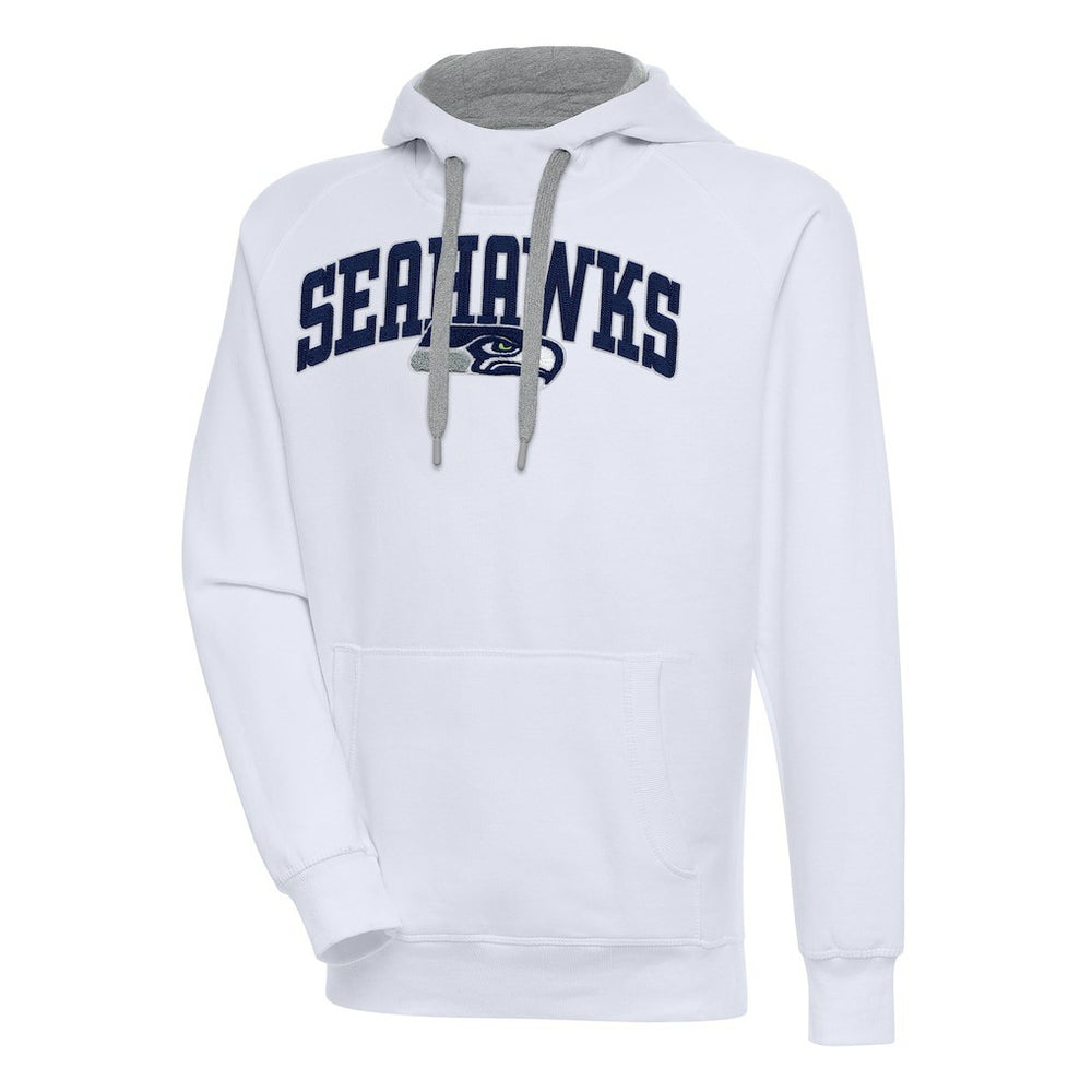 Seattle Seahawks Antigua Victory Pullover Hoodie White | NFL
