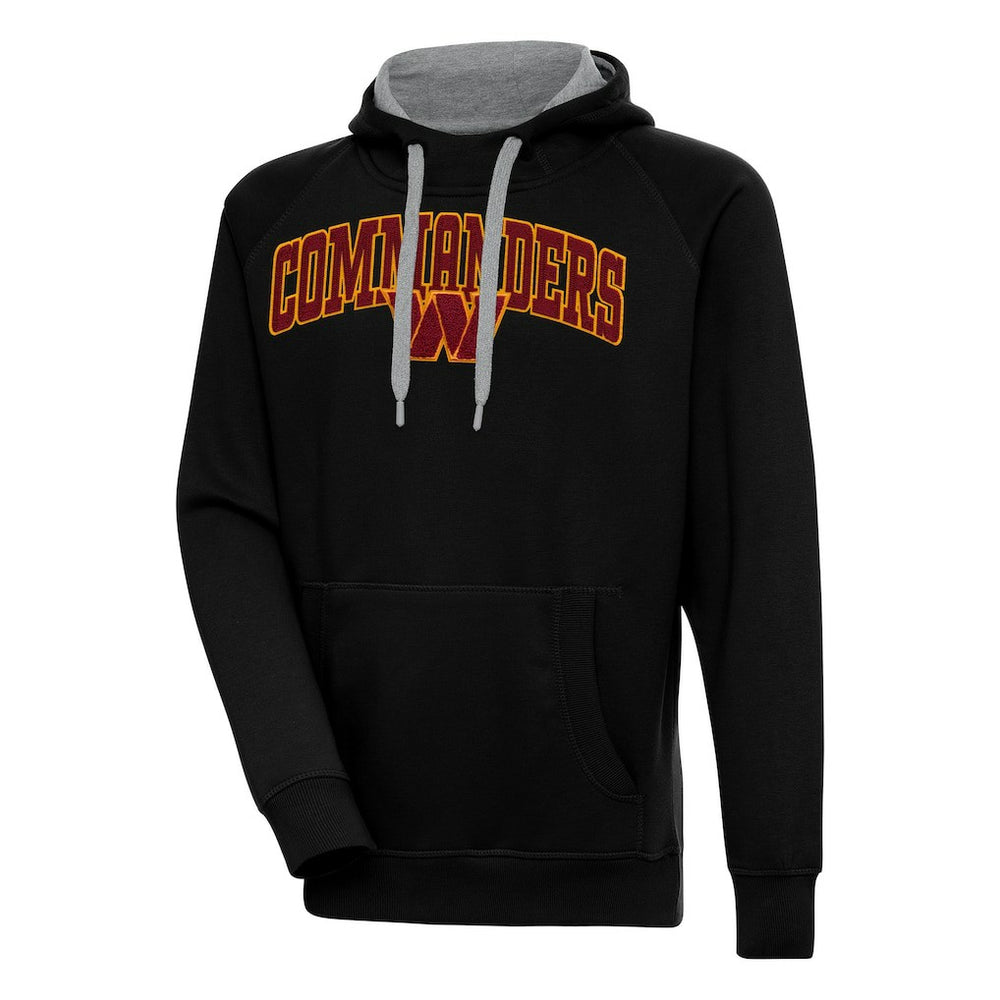 Washington Commanders Antigua Victory Pullover Hoodie Black | NFL