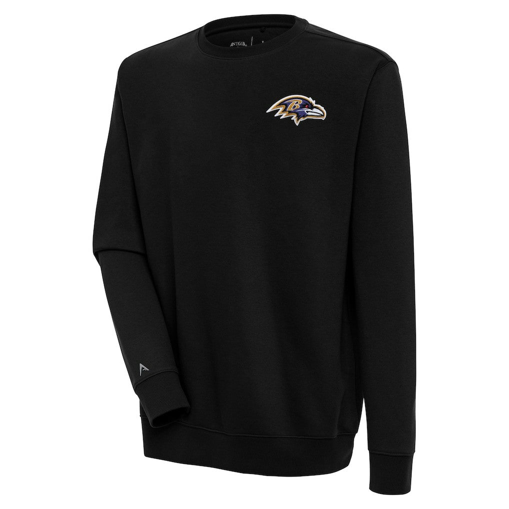 Baltimore Ravens Antigua Victory Pullover Sweatshirt Black | NFL