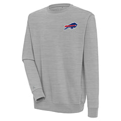 Buffalo Bills Antigua Victory Pullover Sweatshirt Heather Gray | NFL