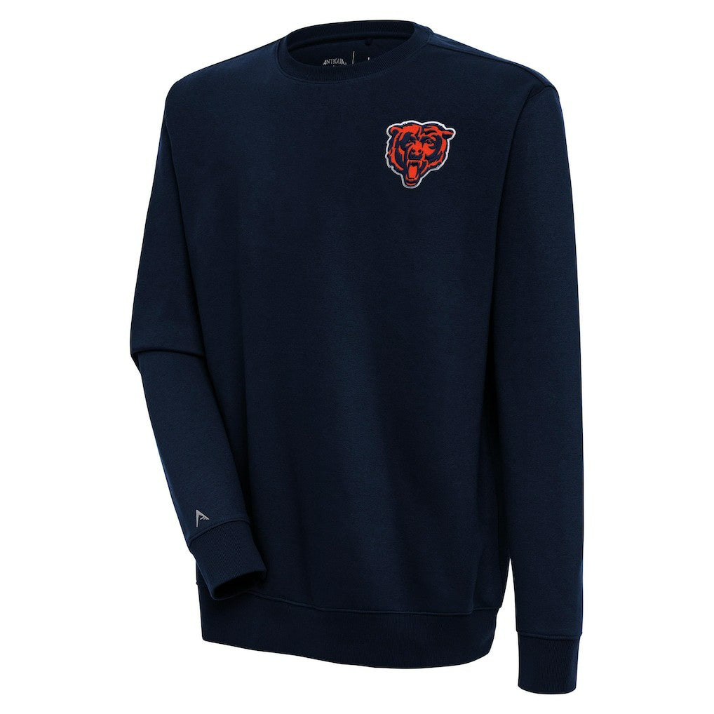 Chicago Bears Antigua Victory Pullover Sweatshirt Navy | NFL