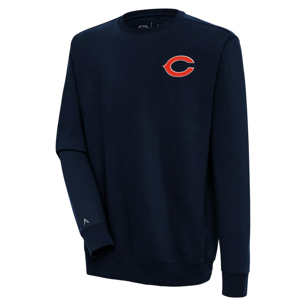 Chicago Bears Antigua Victory Pullover Sweatshirt Navy | NFL