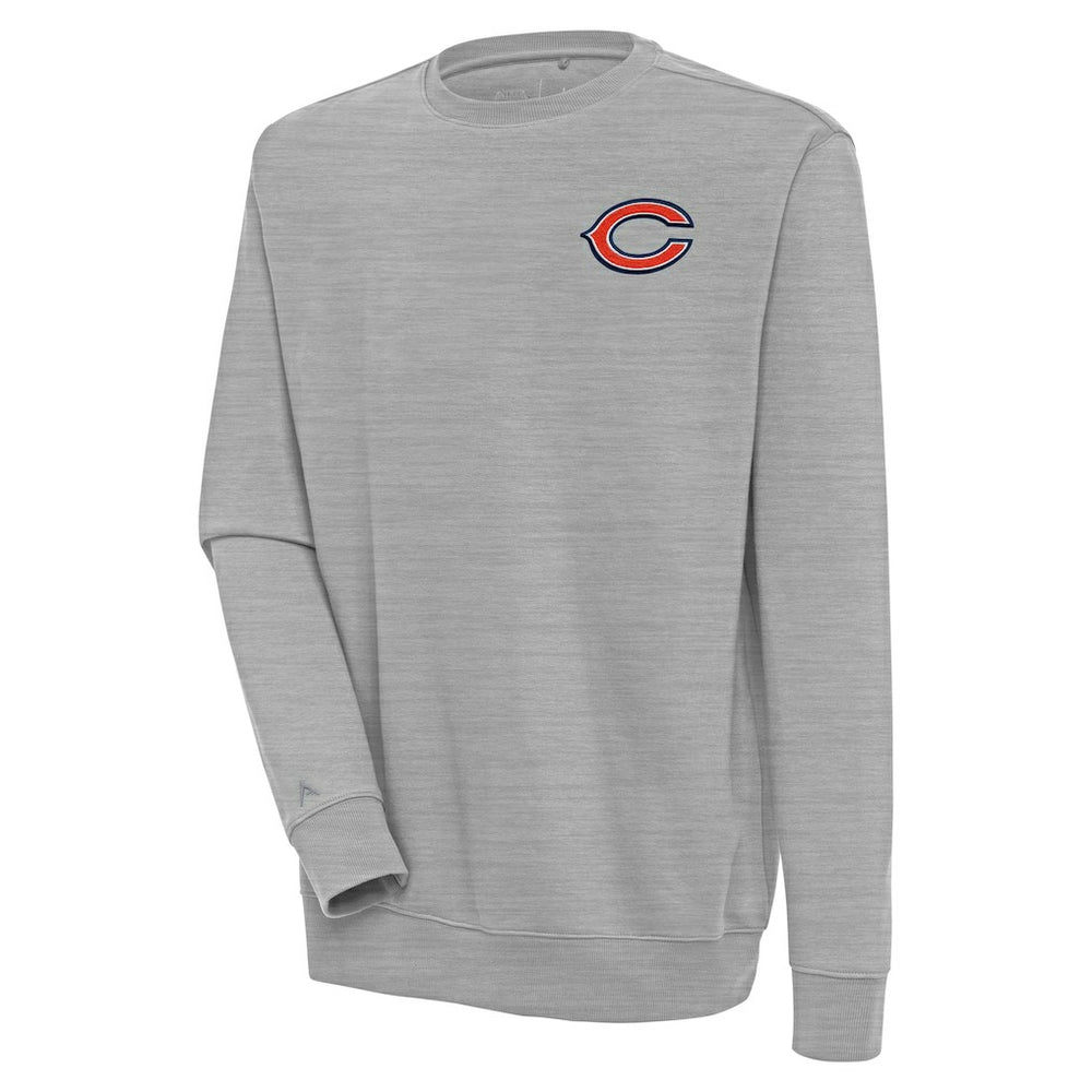Chicago Bears Antigua Victory Pullover Sweatshirt Heather Gray | NFL