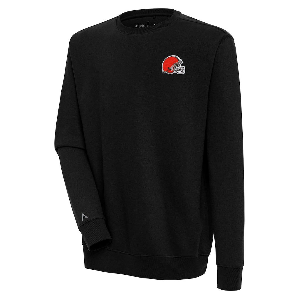 Cleveland Browns Antigua Victory Pullover Sweatshirt Black | NFL