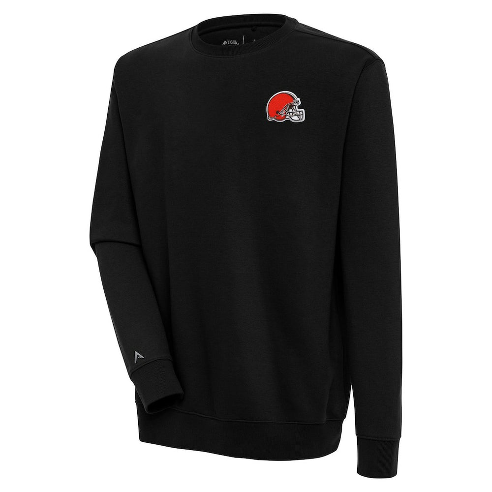 Cleveland Browns Antigua Victory Pullover Sweatshirt Black | NFL