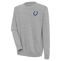 Indianapolis Colts Antigua Victory Pullover Sweatshirt Heather Gray | NFL